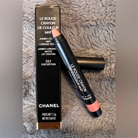 chanel le rouge crayon de couleur mat 257 discretion|chanel crayon de couleur.